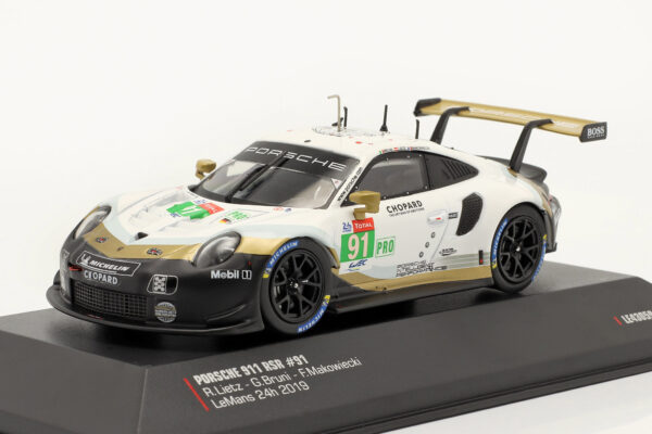 Porsche 911 RSR #91 2nd LMGTE Pro 24h Le Mans 2019 Porsche GT Team 1:43 Ixo