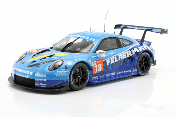 Porsche 911 RSR #78 24h Le Mans 2020 Beretta, Felbermayr, van Splunteren 1:18 Ixo