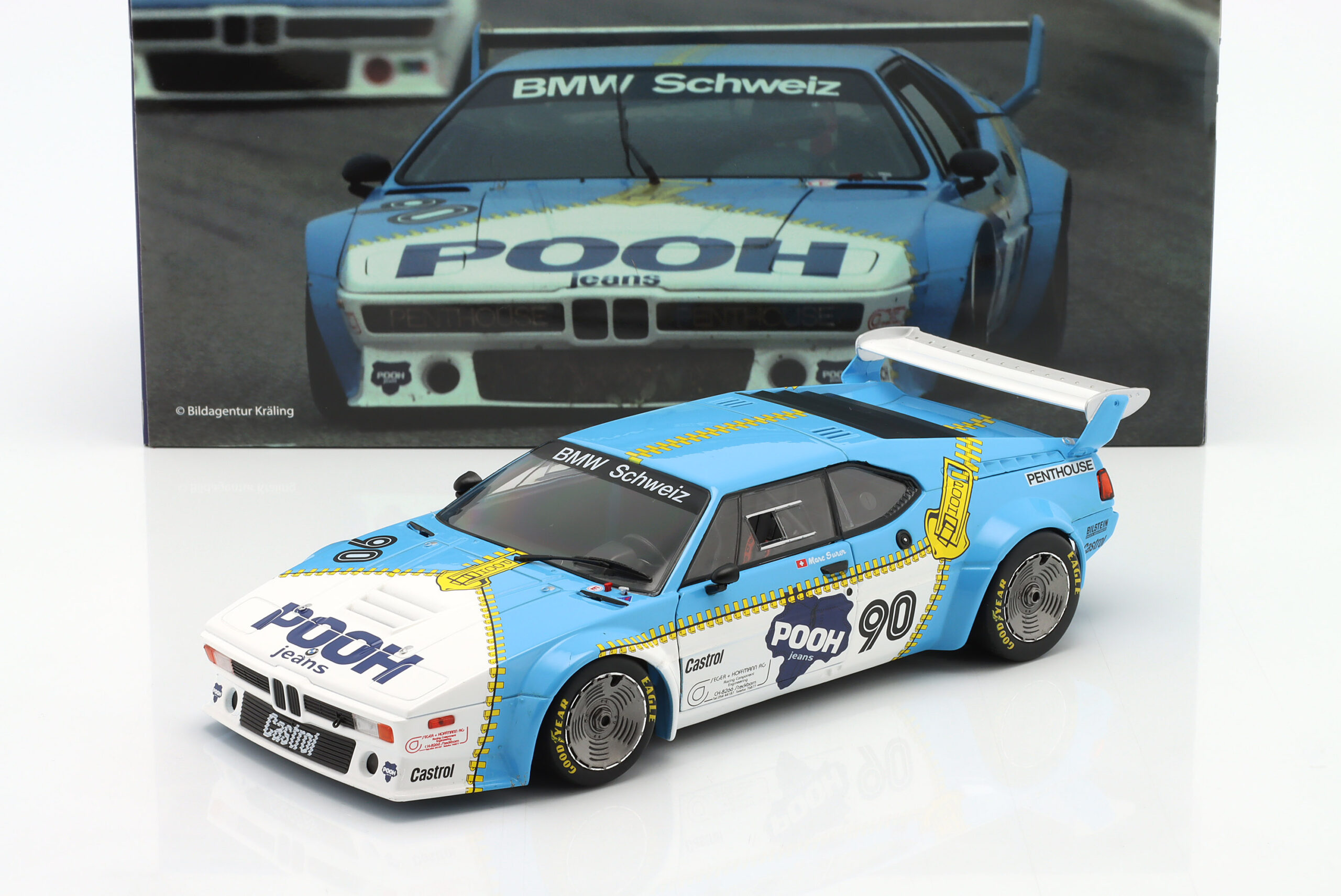 BMW M1 Procar #90 M1 ProCar Series 1980 Marc Surer 1:18 Werk83
