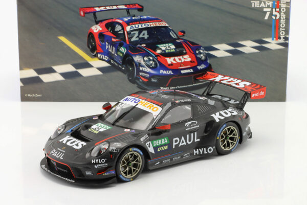 Porsche 911 GT3 R #24 Pre Season Test DTM 2022 KÜS Team Bernhard Thomas Preining 1:18 Ixo