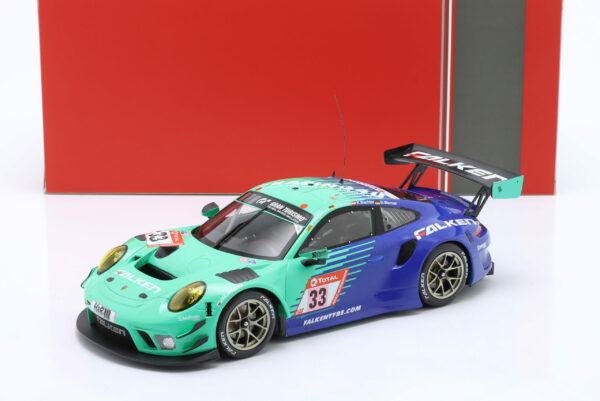 Porsche 911 GT3 R #33 Falken Motorsports 24h Nürburgring 2020 Bachler, Müller, Engelhart, Werner 1:18 Ixo