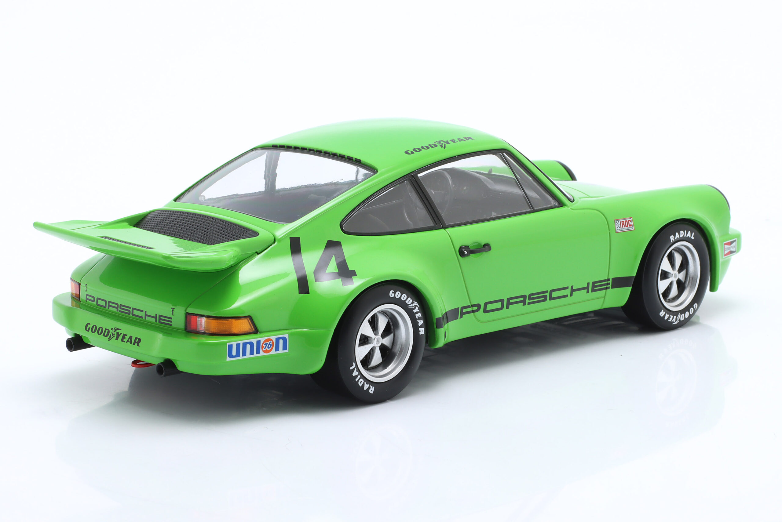 Porsche 911 Carrera 3.0 RSR #14 IROC Riverside 1973 Emerson Fittipaldi 1:18  WERK83