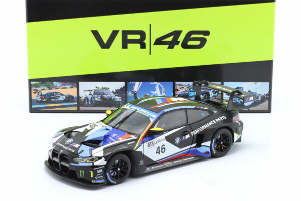 BMW M4 GT3 #46 Winner Road to Le Mans 2023 Team WRT Rossi, Policand 1:18 Minichamps