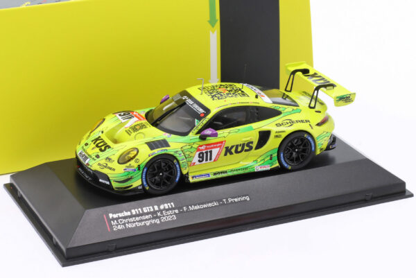 Porsche 911 GT3 R #911 Manthey EMA Grello 24h Nürburgring 2023 Christensen, Estre Makowiecki, Preining 1:43 Ixo