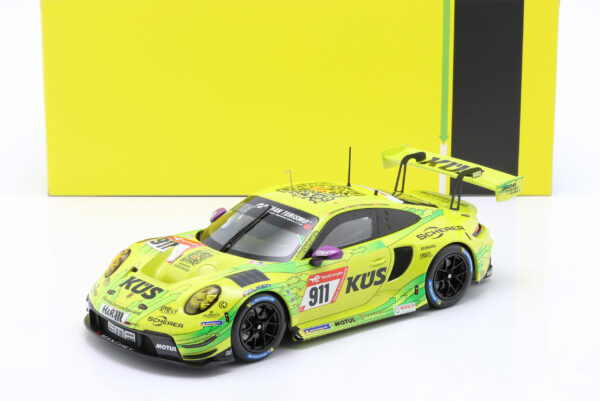 Porsche 911 GT3 R #911 Manthey EMA Grello 24h Nürburgring 2023 Christensen, Estre Makowiecki, Preining 1:18 Ixo