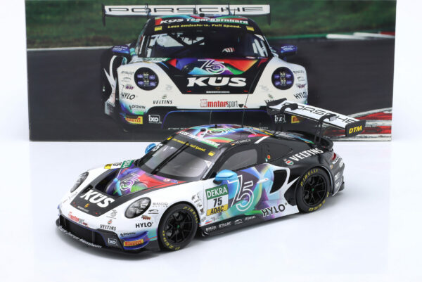 Porsche 911 GT3 R #75 KÜS Team Bernhard DTM 2023 Laurin Heinrich 1:18 Ixo