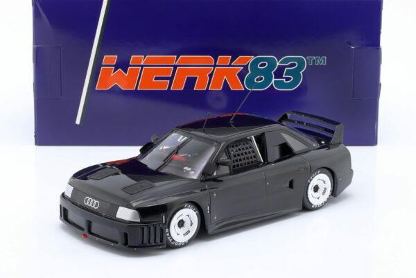 Audi 90 IMSA GTO Test Car IMSA Series 1989 schwarz 1:18 WERK83