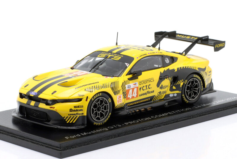 Ford Mustang GT3 #44 Proton Competition 24h Le Mans 2024 Hartshorne, Mies, Tuck 1:43 Spark