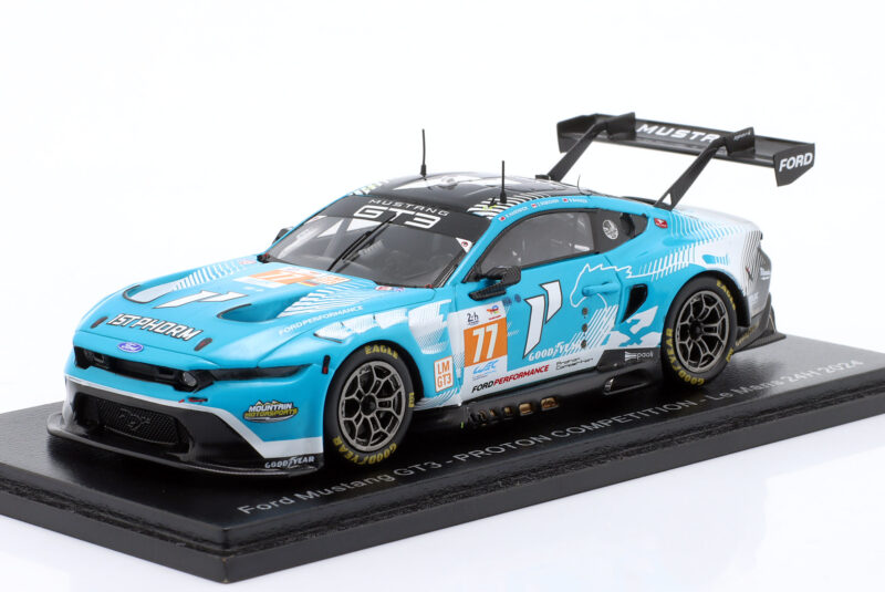 Ford Mustang GT3 #77 Proton Competition 24h Le Mans 2024 Barker, Hardwick, Robichon 1:43 Spark