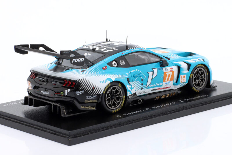 Ford Mustang GT3 #77 Proton Competition 24h Le Mans 2024 Barker, Hardwick, Robichon 1:43 Spark – Bild 2