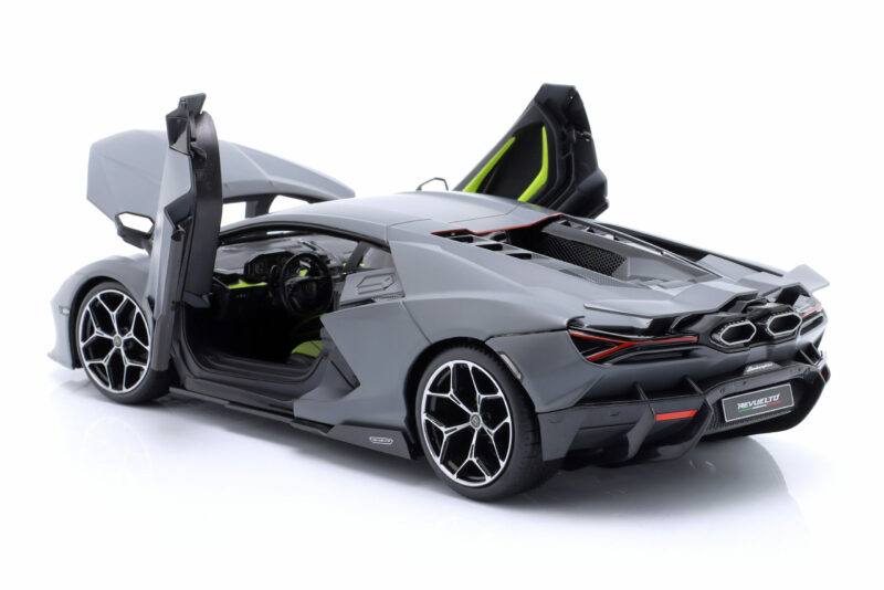 Lamborghini Revuelto Hybrid Baujahr 2023 grau 1:18 Maisto – Bild 8