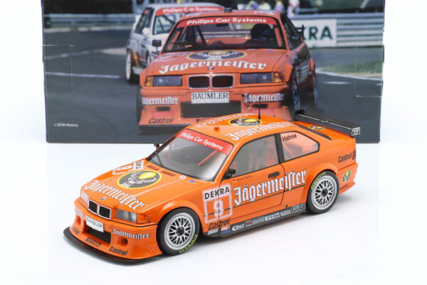 BMW 325i Coupe E36 #9 Jägermeister Linder Team DTM 1993 Armin Hahne 1:18 WERK83