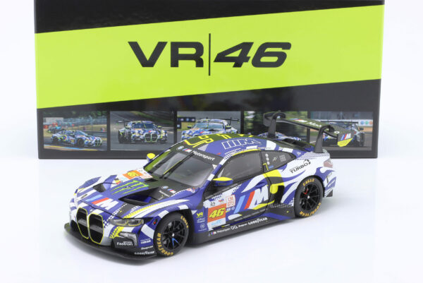 BMW M4 GT3 #46 WRT 24h Le Mans 2024 Rossi, Martin, Al Harthy 1:18 Minichamps