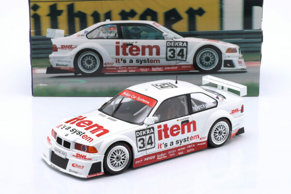 BMW 325i Coupe E36 DTM #34 WS-DHL-Team DTM 1994 Harald Becker 1:18 WERK83