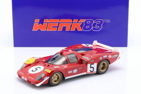 Ferrari 512S #5 24h Le Mans 1970 Ickx, Schetty 1:18 WERK83