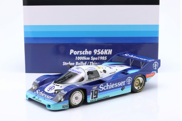 Porsche 956K #19 Brun Motorsport 1000km Spa 1985 Bellof, Boutsen 1:12 WERK83