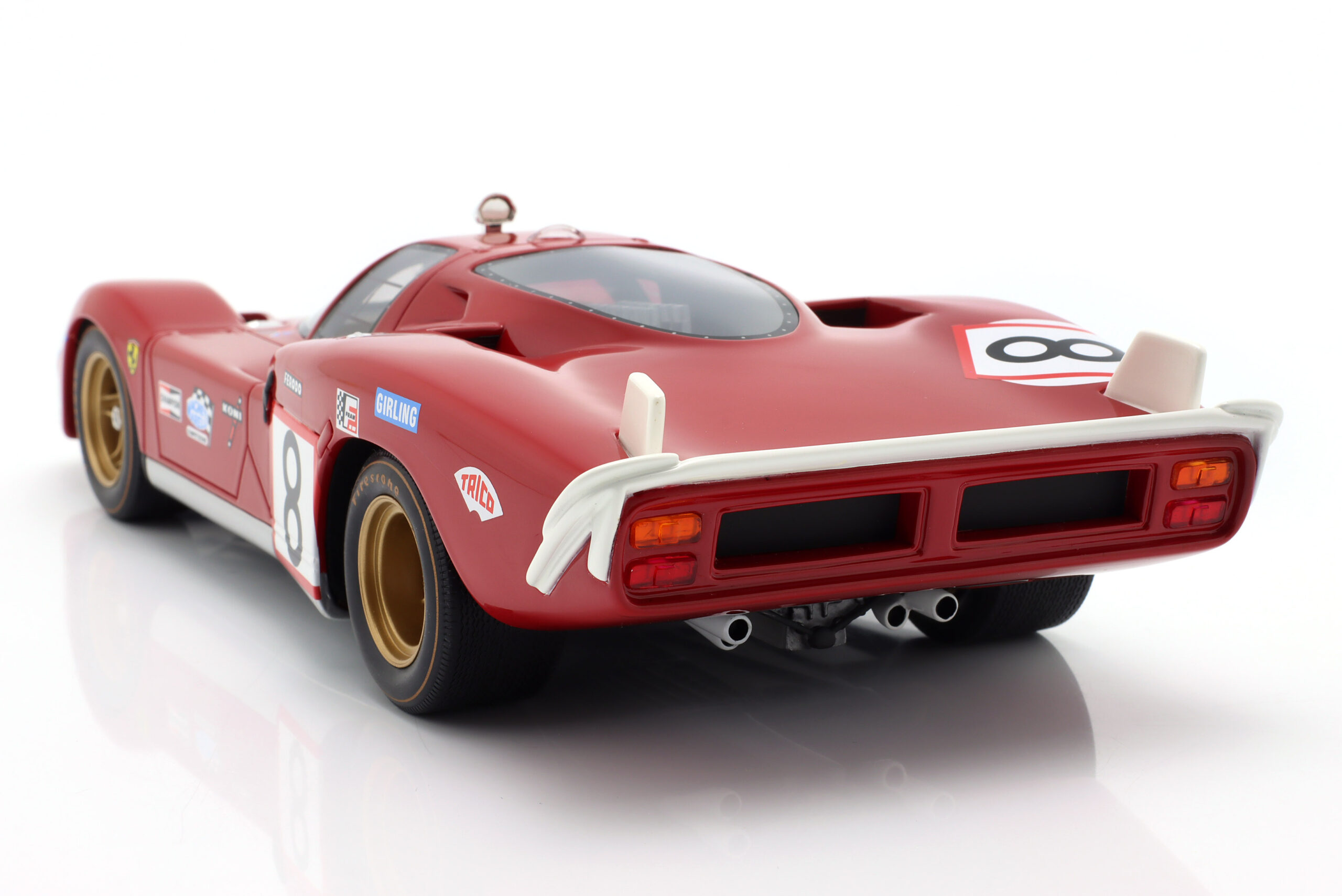 Ferrari 512S #8 24h Le Mans 1970 Merzario, Regazzoni 1:18 WERK83