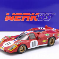 Ferrari 512S #11 24h Le Mans 1970 Bucknum, Posey 1:18 WERK83